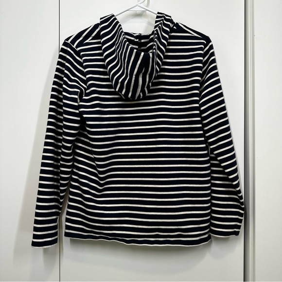 LL Bean Nautical Striped Hoodie - Picture 4 of 4